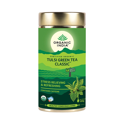 Organic India Green Tea Tulsi 